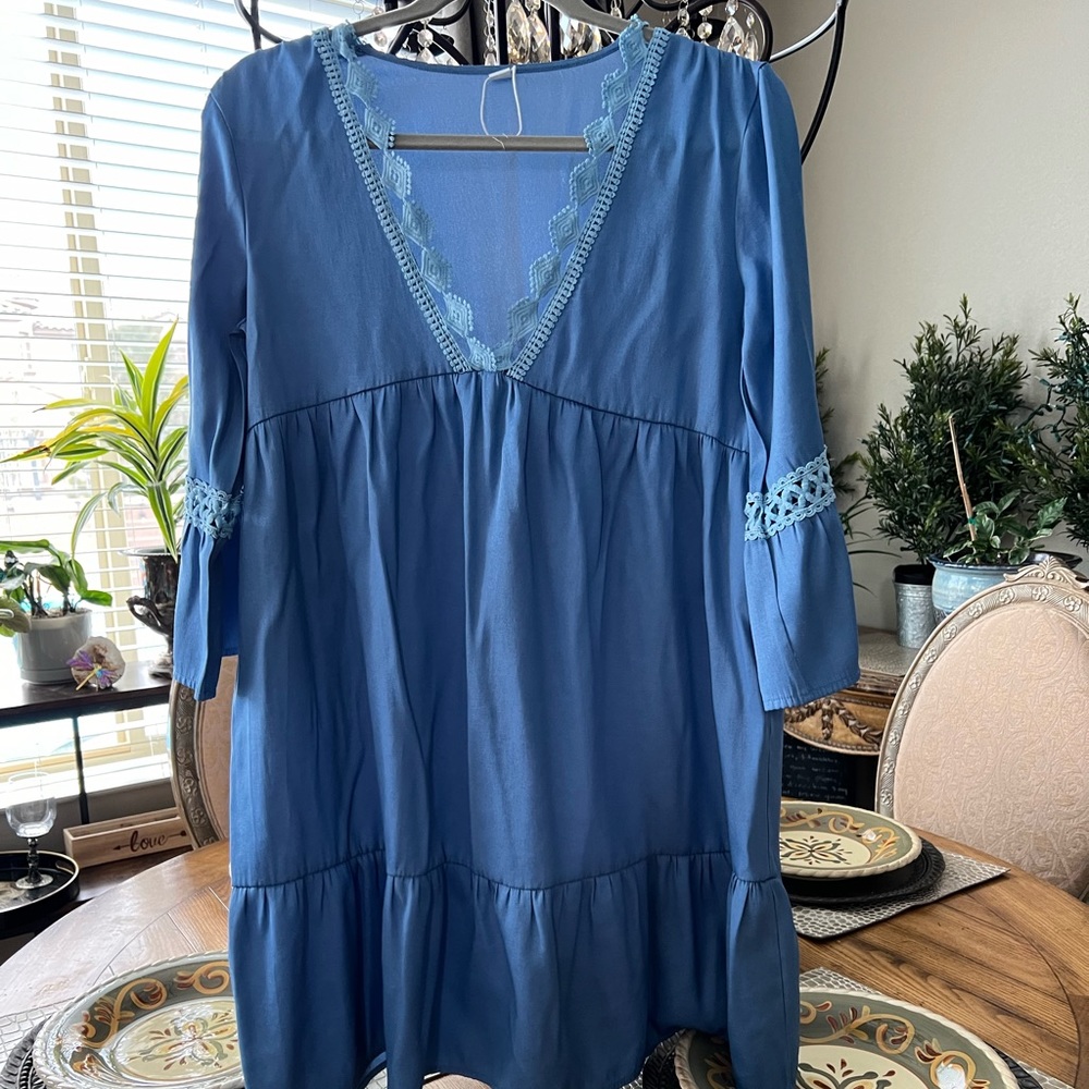Woman’s summer boho dress